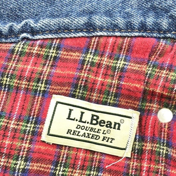 Vintage NWT LLBean flannel lined double L relaxed fit jeans, 40 x 33.5” - Picture 7 of 8